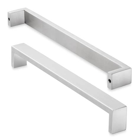 sterling steel cabinet handles|solid stainless steel cabinet pulls.